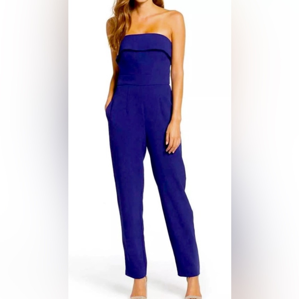 Vince Camuto Royal Blue Jumpsuit